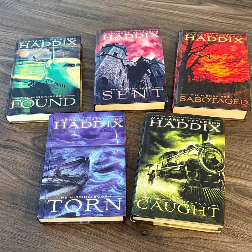 Margaret Peterson Haddix Book Set of 5